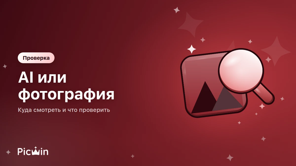 Как отличить AI-изображение от фотографии
