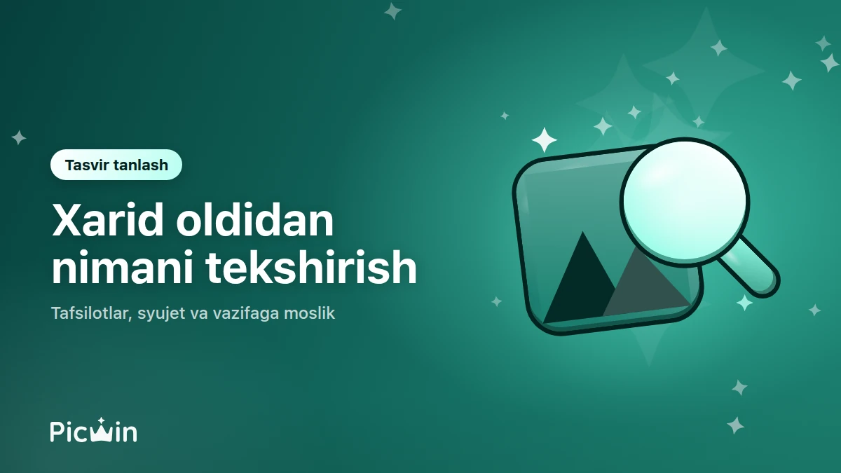 Loyiha uchun AI-rasmni qanday tanlash kerak