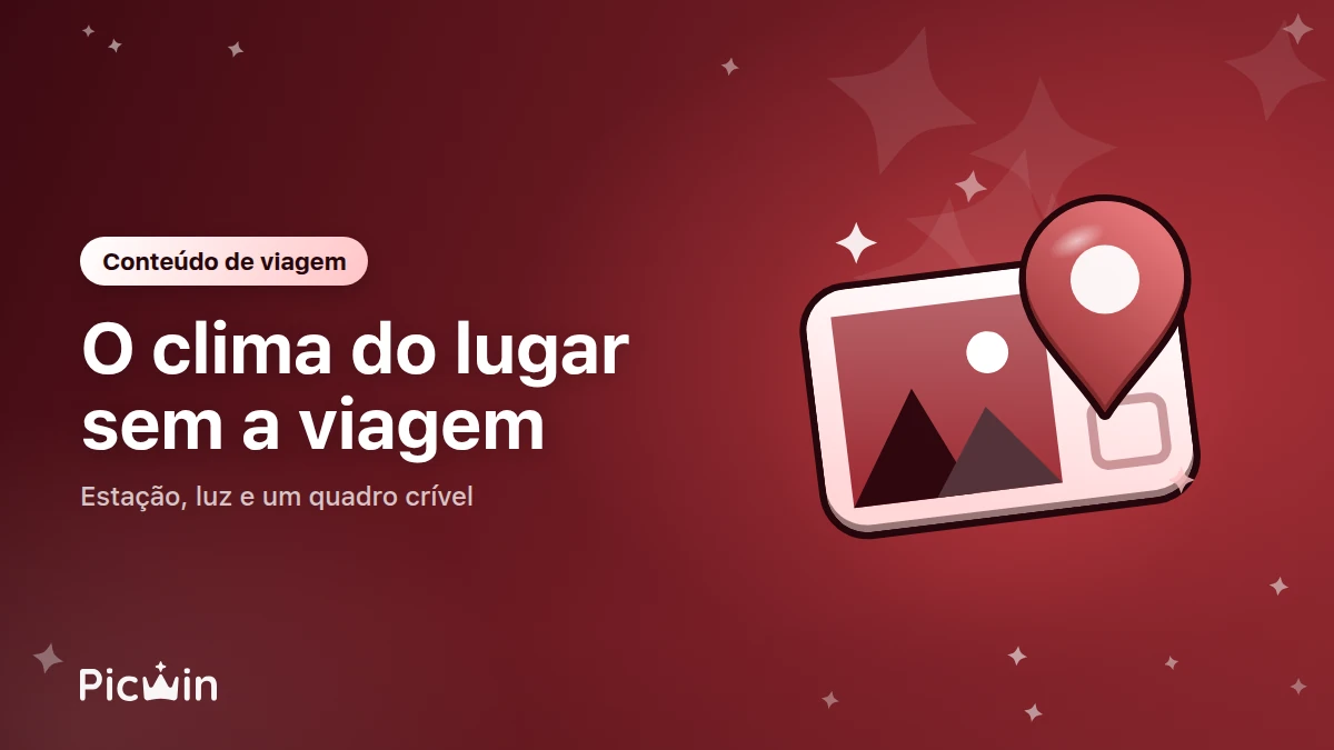 Conteúdo de viagem: imagens com atmosfera sem precisar viajar