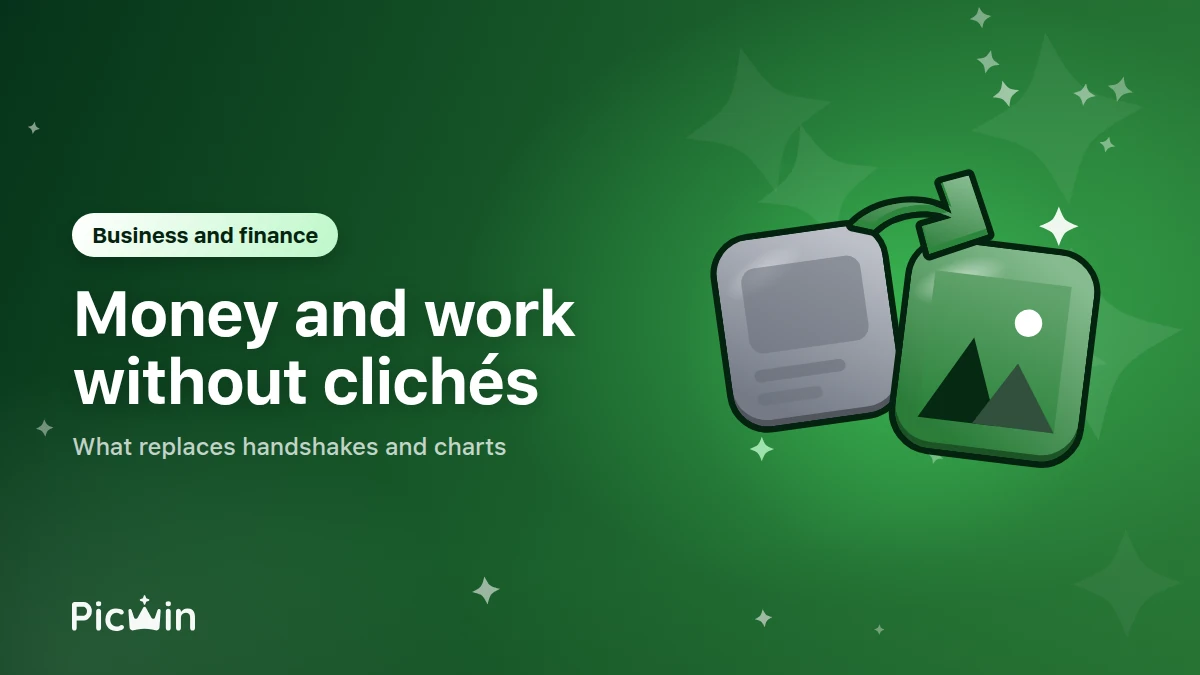 Business and finance visuals without stock clichés